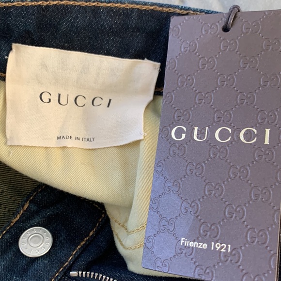 GUCCI| NWT Authentic GUCCI Jeans - Picture 9 of 12